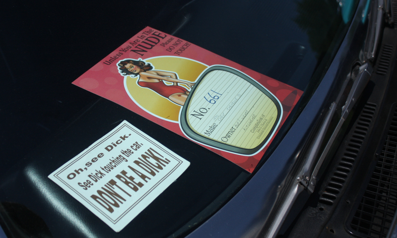 Illustration for article titled A Series of Increasingly Aggressive "Don’t Touch My Car" Warning Signs
